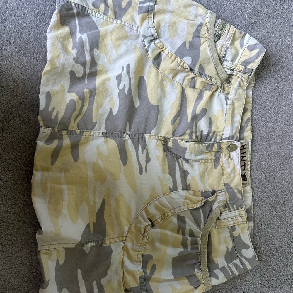 Camouflage Cargo Shorts